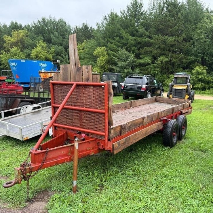 50"x16' Tandem Axle Trailer