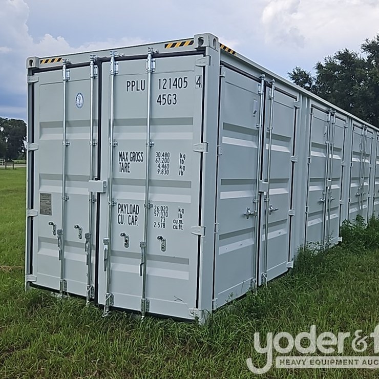 40' HC Multi Door Container, 4 Side Doors