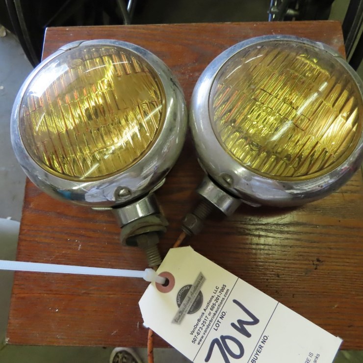 Vintage Original Ford Fog Lights