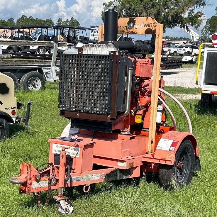 Godwin CD150M 6in Dri-Prime Pump S/A Trailer