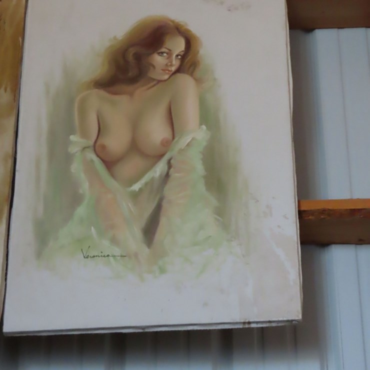 Naked Lady Painting