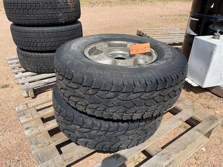 #4754-•-set-of-(2)-tires-on-rims-image-2