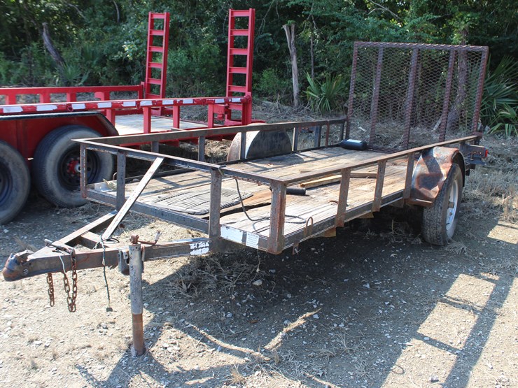 #22946-•-12ft-tag-trailer,-rear-gate,-single-axle-|-no-title-image-3
