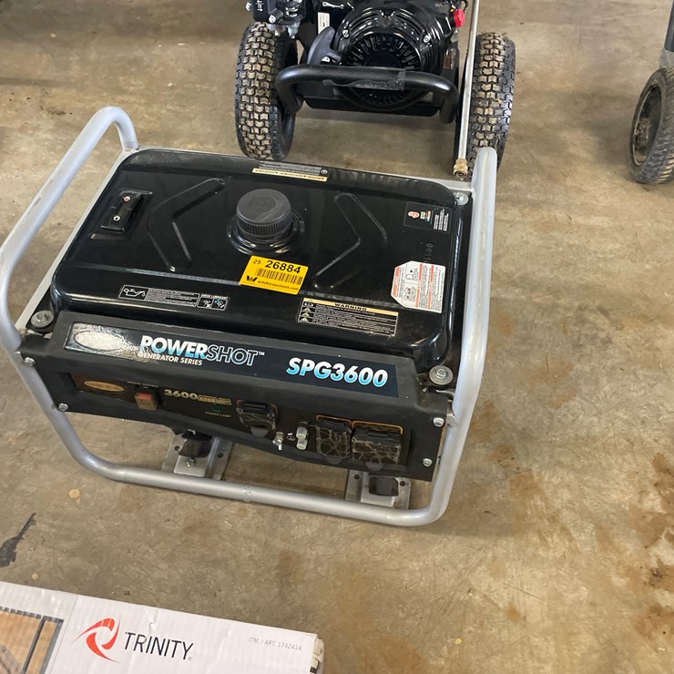 #48 • #26884 • Simpson Power Shot 3600W Generator