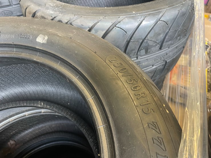 #56-•-#26932-•-unused-lot-of-(16)-250/50r15-tires-image-3