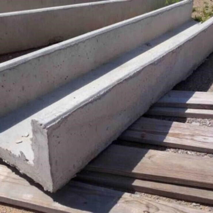 10' Concrete U Bunk