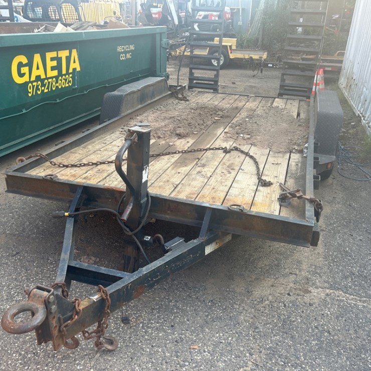 Kaufman 14' Tandem Equipment Trailer