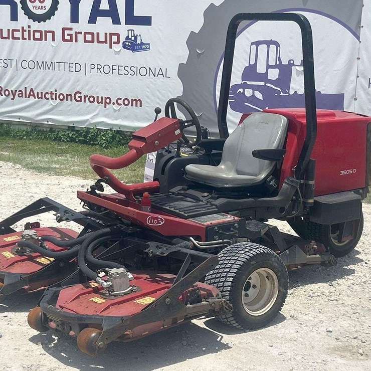 2016 Toro Groundsmaster 3505D 72in Rotary Mower