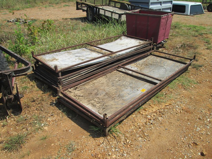 #90-•-#26835-•-lot-of-(8)-96"x36"-shelves-image-2