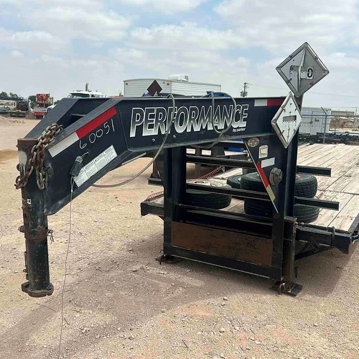 2009 PARKER 25 T/A GOOSENECK TRAILER