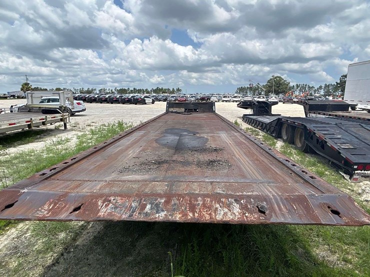 1987-landall-48ft-hydraulic-slide-axle-t/a-drop-deck-trailer-image-9