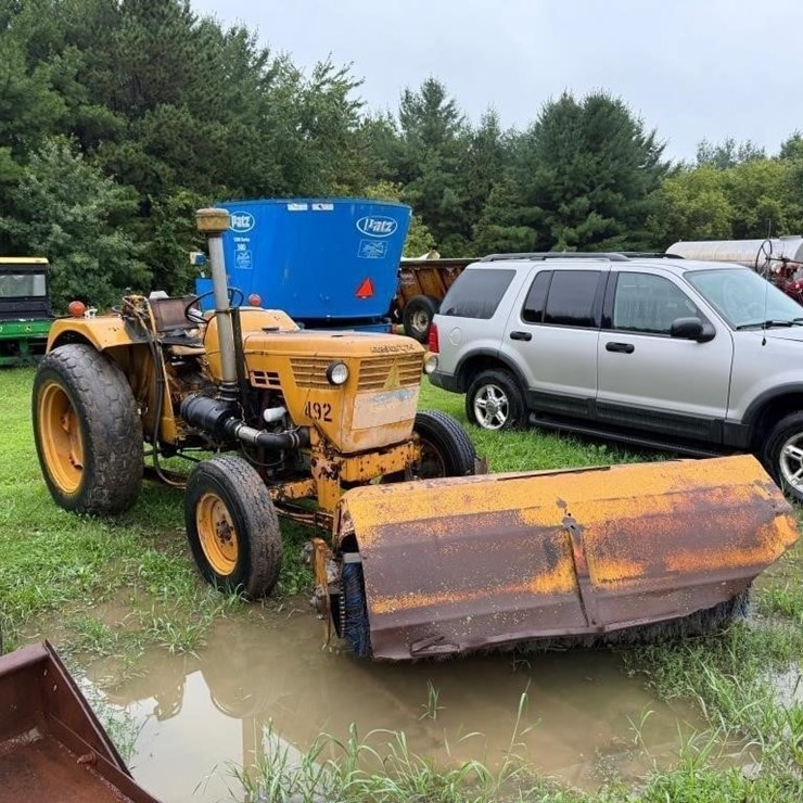 Deutz Industrial Tractor with Broom