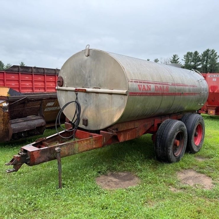 Vandale Stainless Manure Tanker