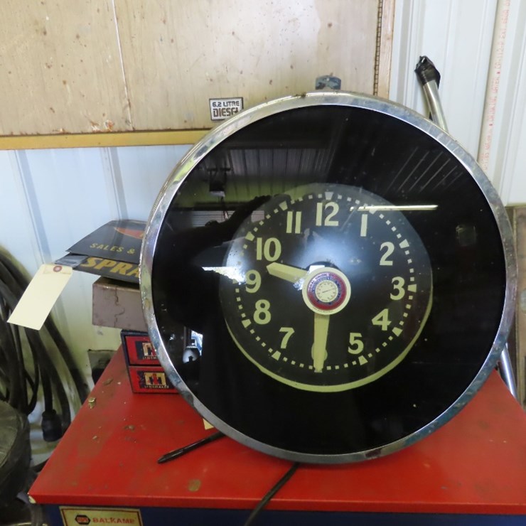 Neon Advertising Clock