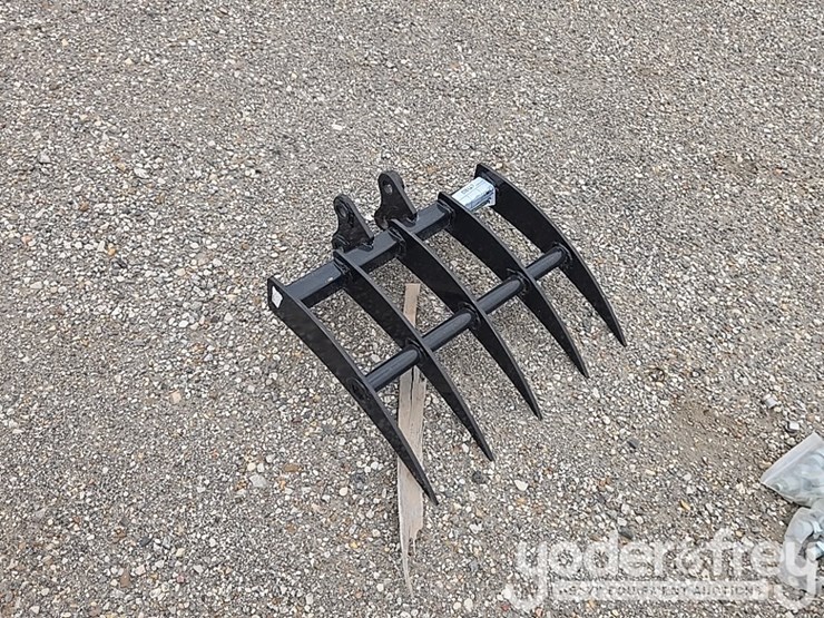 unused-miva-rake-to-suit-1-3-ton-excavator,-pin-diameter-1"-image-4