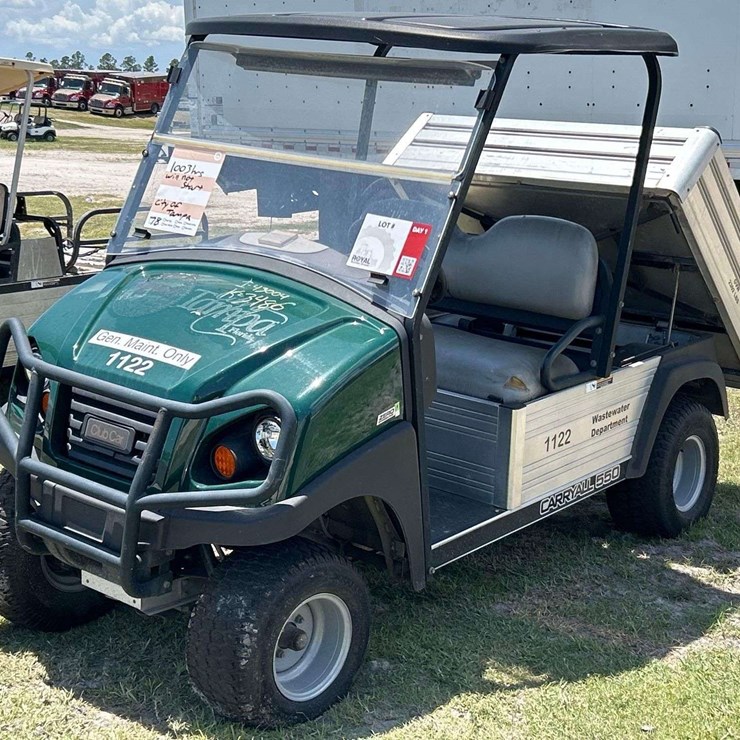 2017 Club Car Carryall 550 Electric Utility Cart