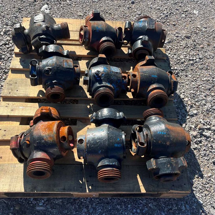 (9) 2 PLUG VALVES