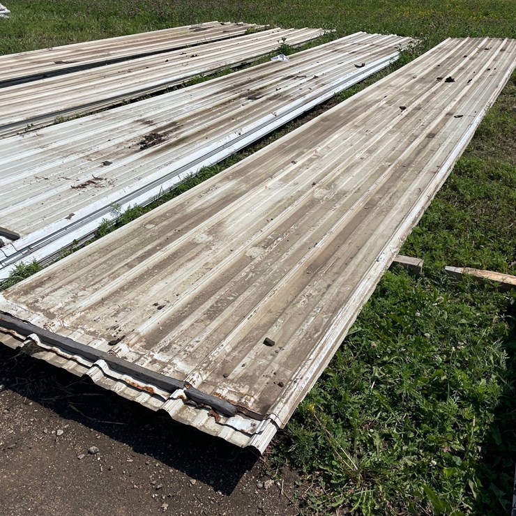 30 Sheets Of Used Steel