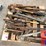 pallet-of-pipe-wrenches,-(1)-axe,-(1)-spade-image-3