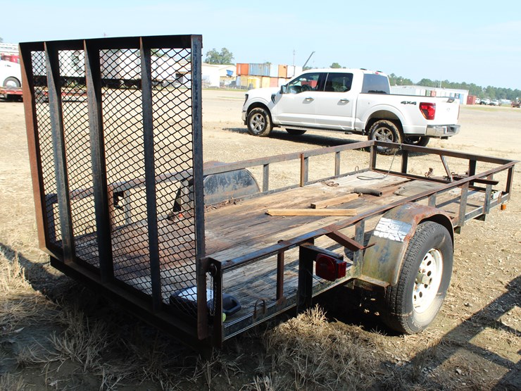 #22946-•-12ft-tag-trailer,-rear-gate,-single-axle-|-no-title-image-5