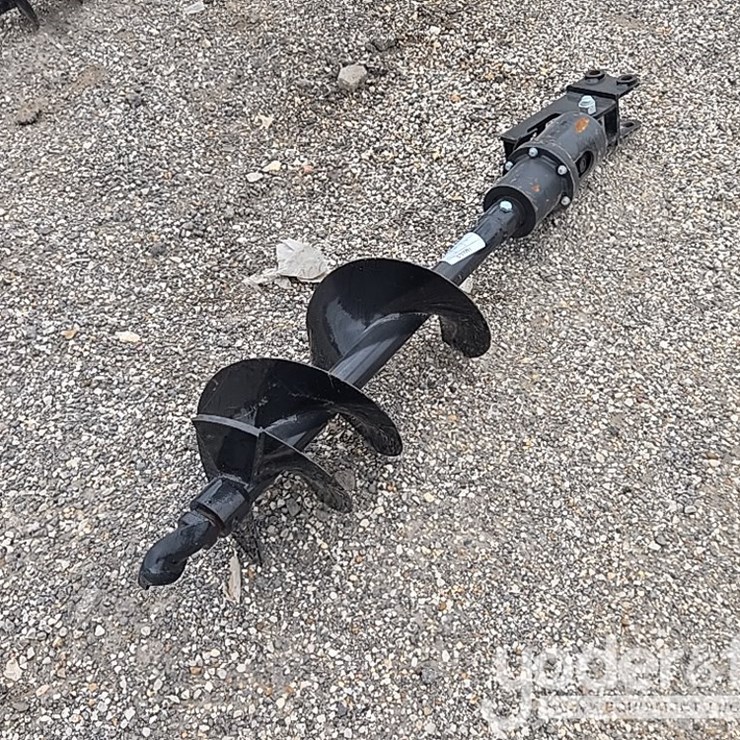 Unused Miva 12" Auger to suit 1-3 Ton Excavator, Pin Diameter 1"