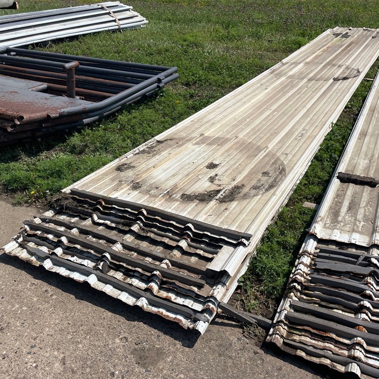 22 Sheets Of Used Steel