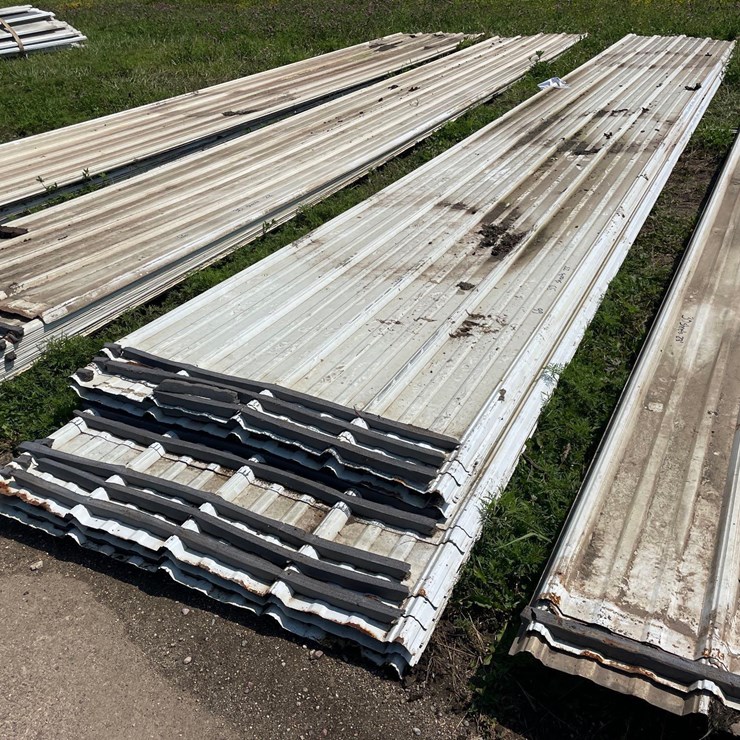 30 Sheets Of Used Steel