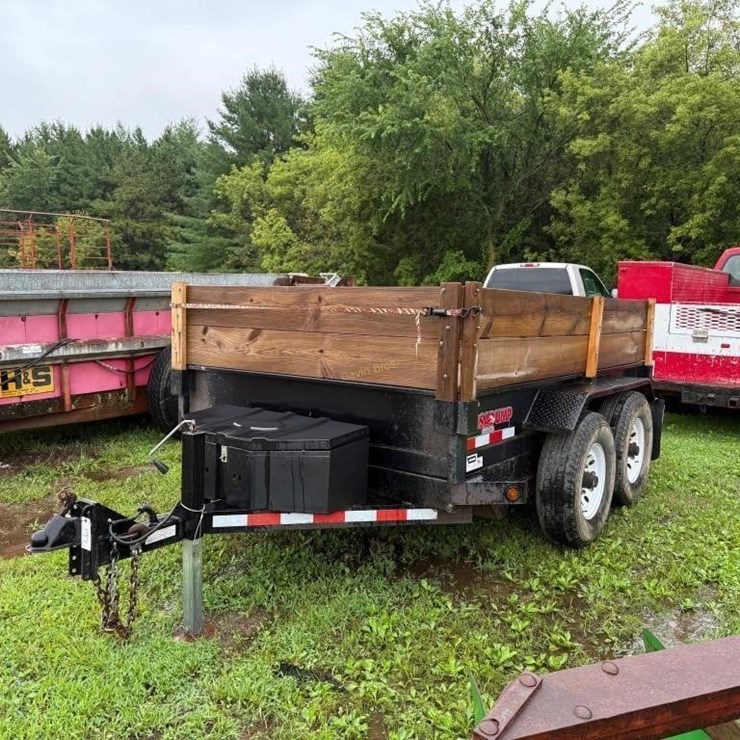 2005 Midsota Versa Dump 6x10' Dump Trailer