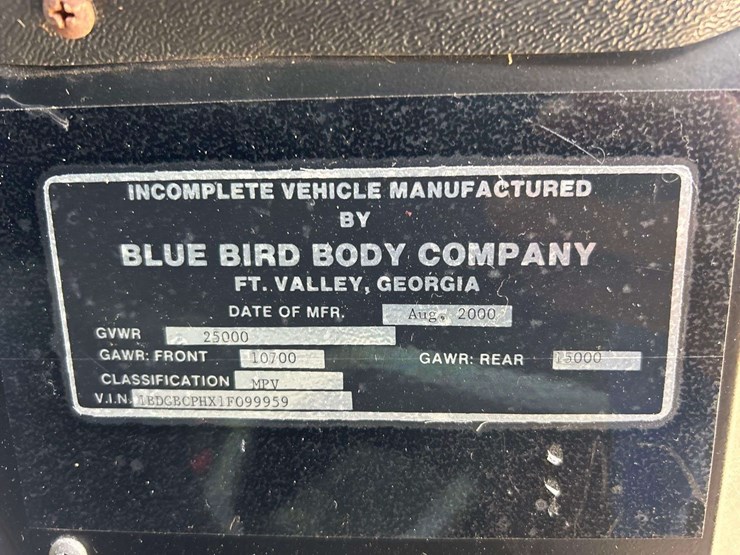 2001-blue-bird-commercial-portable-office-bus-image-5