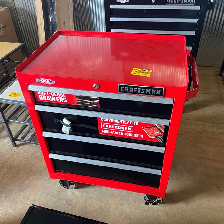 #69 • #26900 • Unused Craftsman 5 Drawer Rolling Toolbox