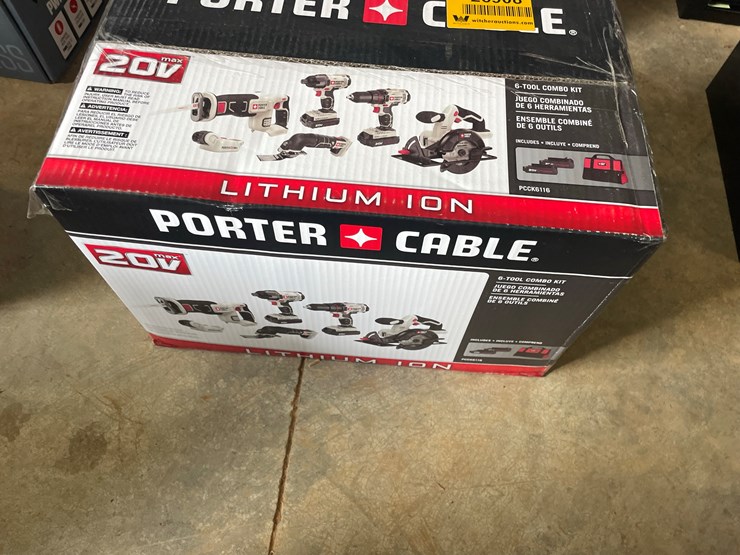 #72-•-#26908-•-unused-porter-cable-20v-6-tool-combo-kit-image-2