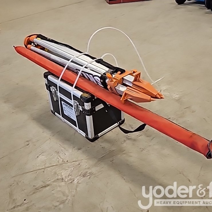 Unused SKLP Laser Level, Self-Levelling Rotary Laser Level with Batteries, Receiver, Tripod, Grade Rod