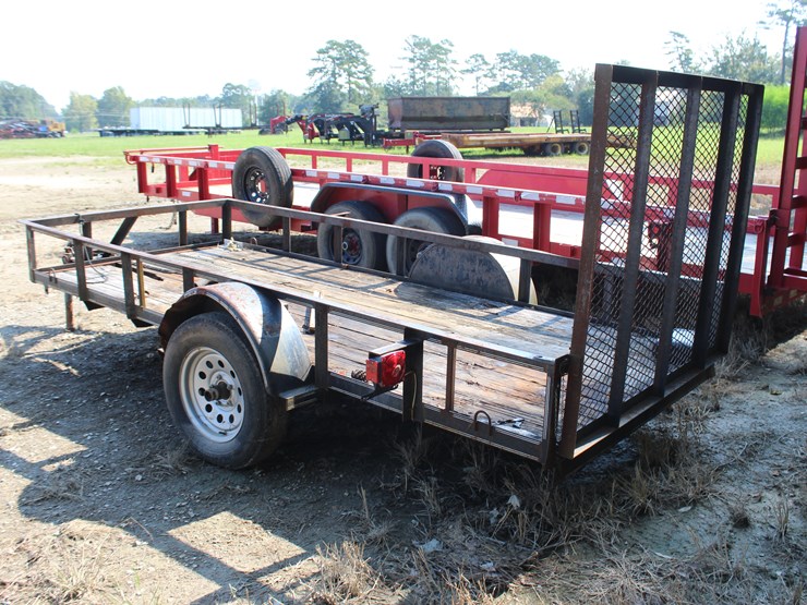 #22946-•-12ft-tag-trailer,-rear-gate,-single-axle-|-no-title-image-6
