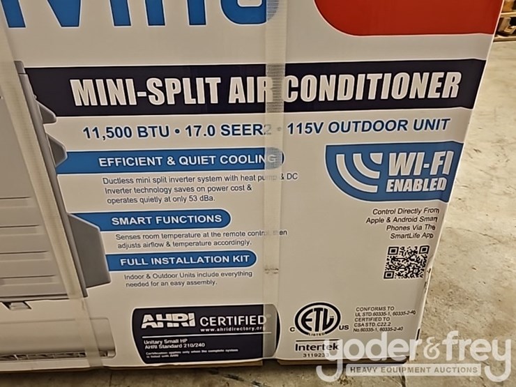 unused-cool-living-12,000-btu-mini-split-heat-&-cool-complete-diy-kit--115-volt-image-3