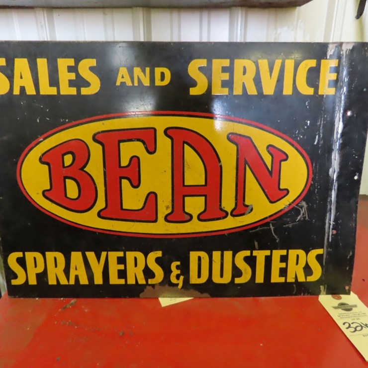 Bean Sprayers and Dusters Sign