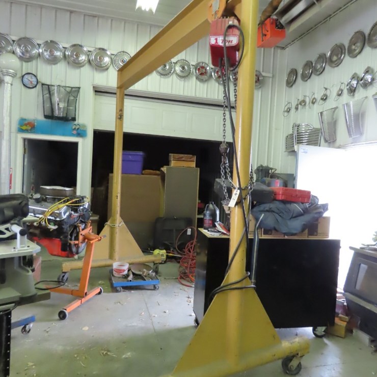 1 Ton Electric Remote, Beebe Rolling Chain Hoist