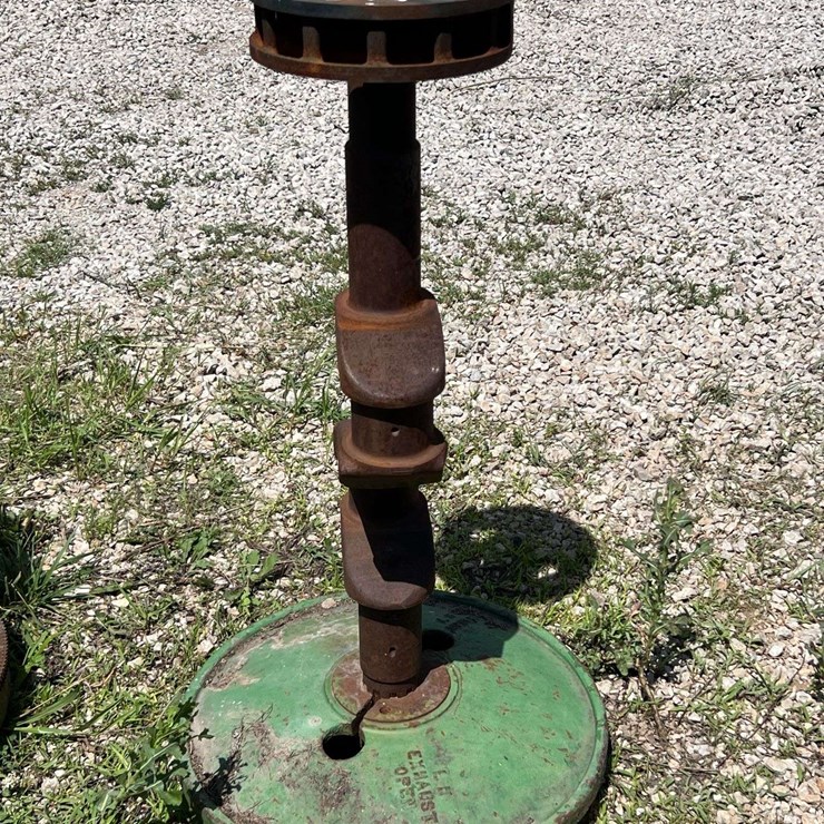John Deere Model G Crankshaft and Flywheel