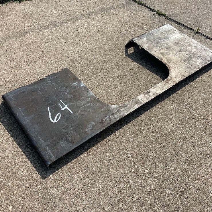 Skidloader Open Back Plate