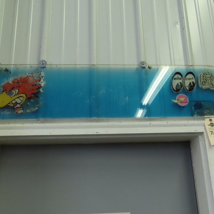 Vintage back Hot Rod Glass