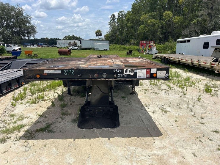 1987-landall-48ft-hydraulic-slide-axle-t/a-drop-deck-trailer-image-14