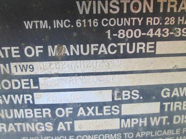 #32-•-#26807-•-1999-winston-ap2102560-20'-t/a-steel-pintle-hitch-equipment-trailer-1w9ap252bxh202819-image-27