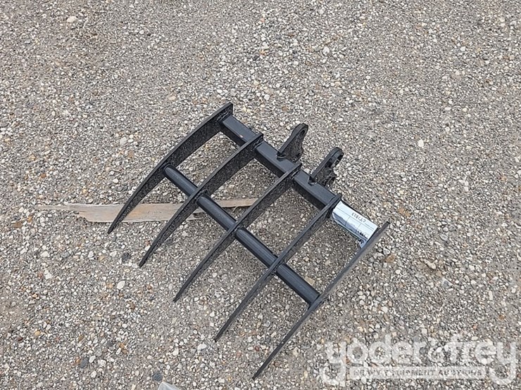 unused-miva-rake-to-suit-1-3-ton-excavator,-pin-diameter-1"-image-1