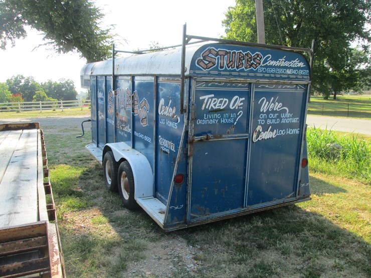 #33-•-#26809-•-1995-thunderbird-mfg.-16'-t/a-steel-enclosed-cargo-trailer-1****1625sa412008-image-4