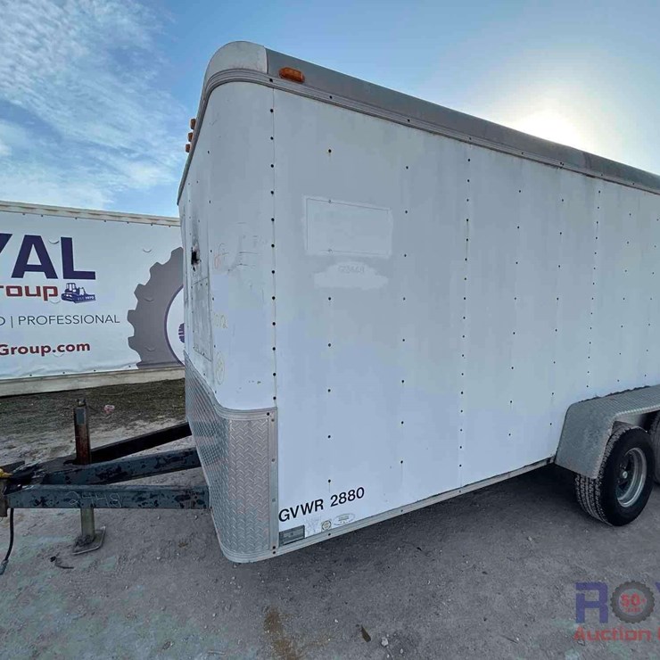 2001 J ODell 16ft Enclosed T/A Trailer