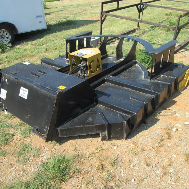#40 • #26810 • Carolina Attachments 78" Skid Steer Brush Cutter 016187
