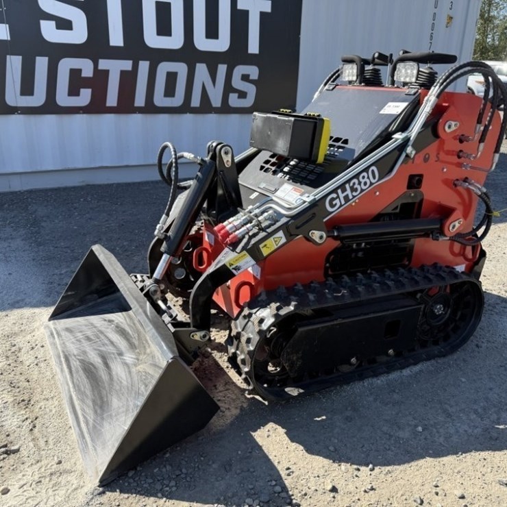2025 Aboss GH380 Mini Compact Track Loader