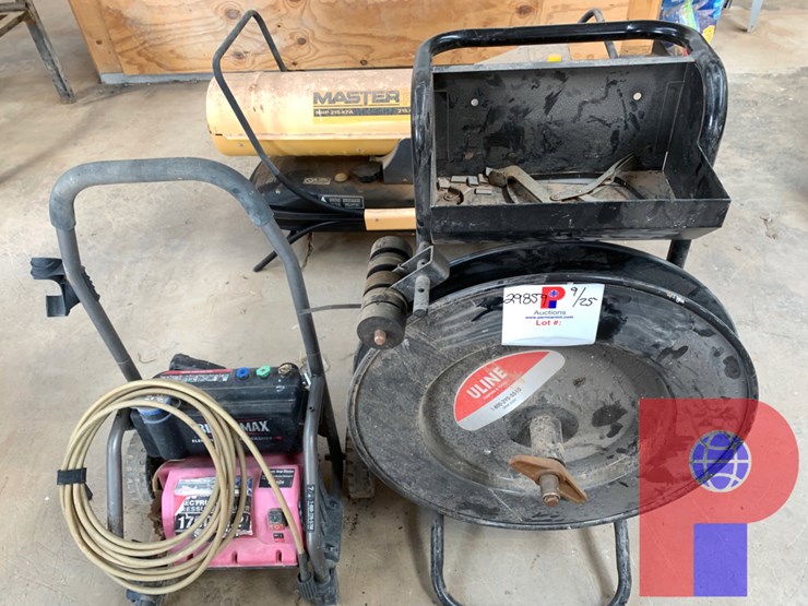 1700psi-electric-pressure-washer,-and-banding-machine-image-1