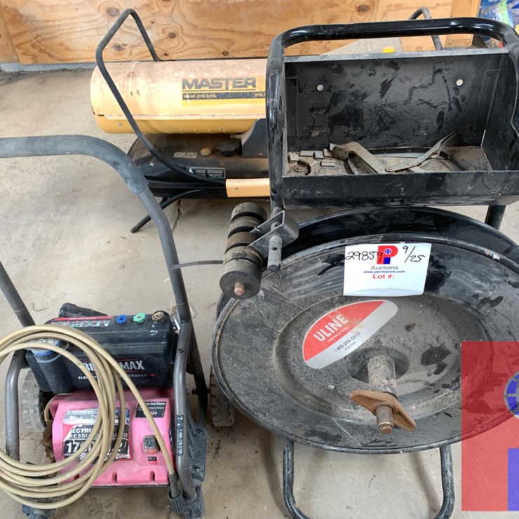 1700PSI ELECTRIC PRESSURE WASHER, AND BANDING MACHINE