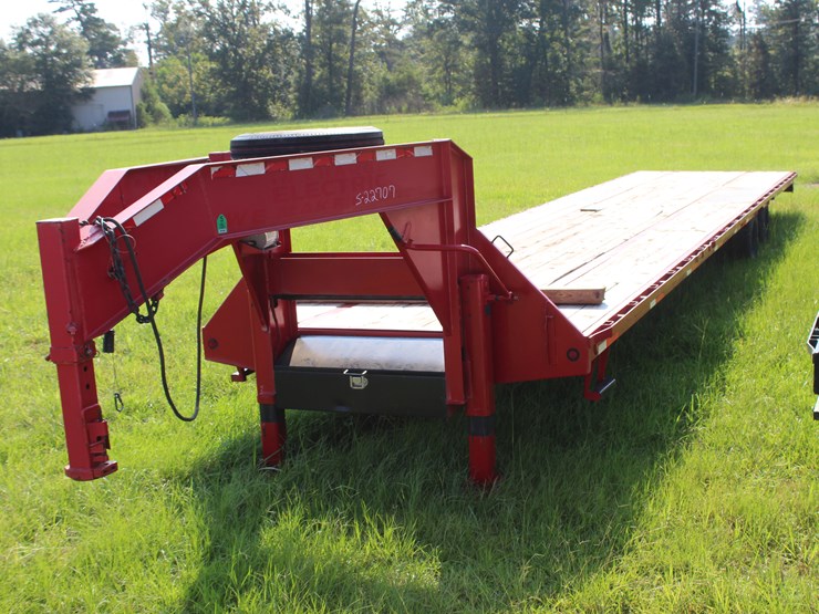 #22707-•-40ft-gooseneck-trailer,-tandem-axles-|-title-delay-image-1
