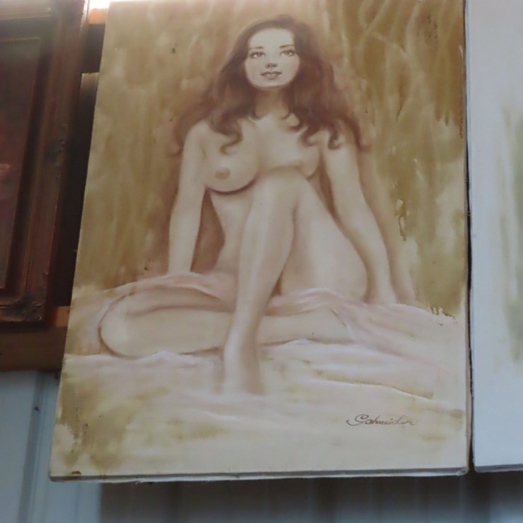 Naked Lady Painting